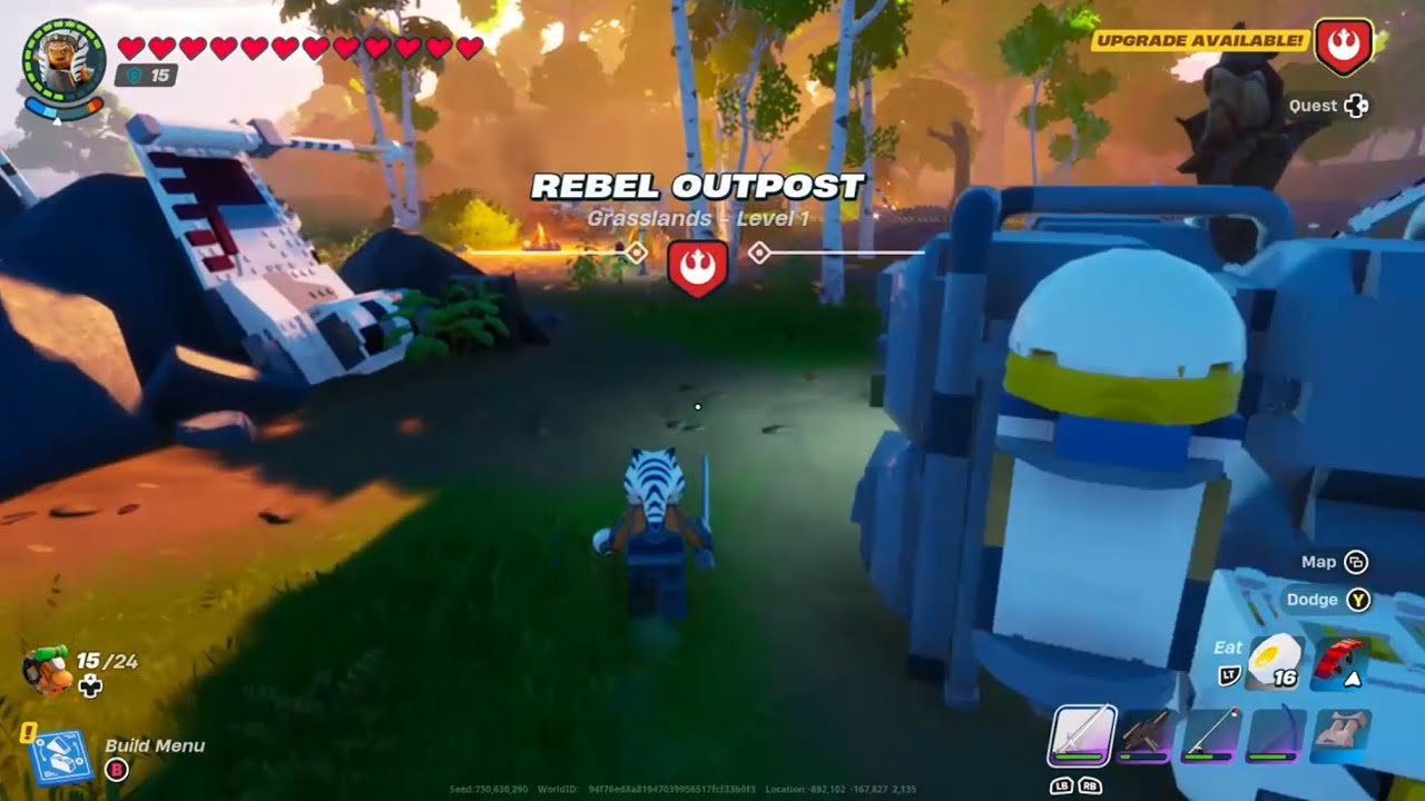 Lego Star Wars Fortnite Episode 3 - Finding Rebel Outpost