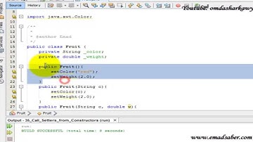 36 | Java Programming Course | Multiple Constructors