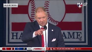Scott Rolen delivers emotional Baseball Hall of Fame Induction speech