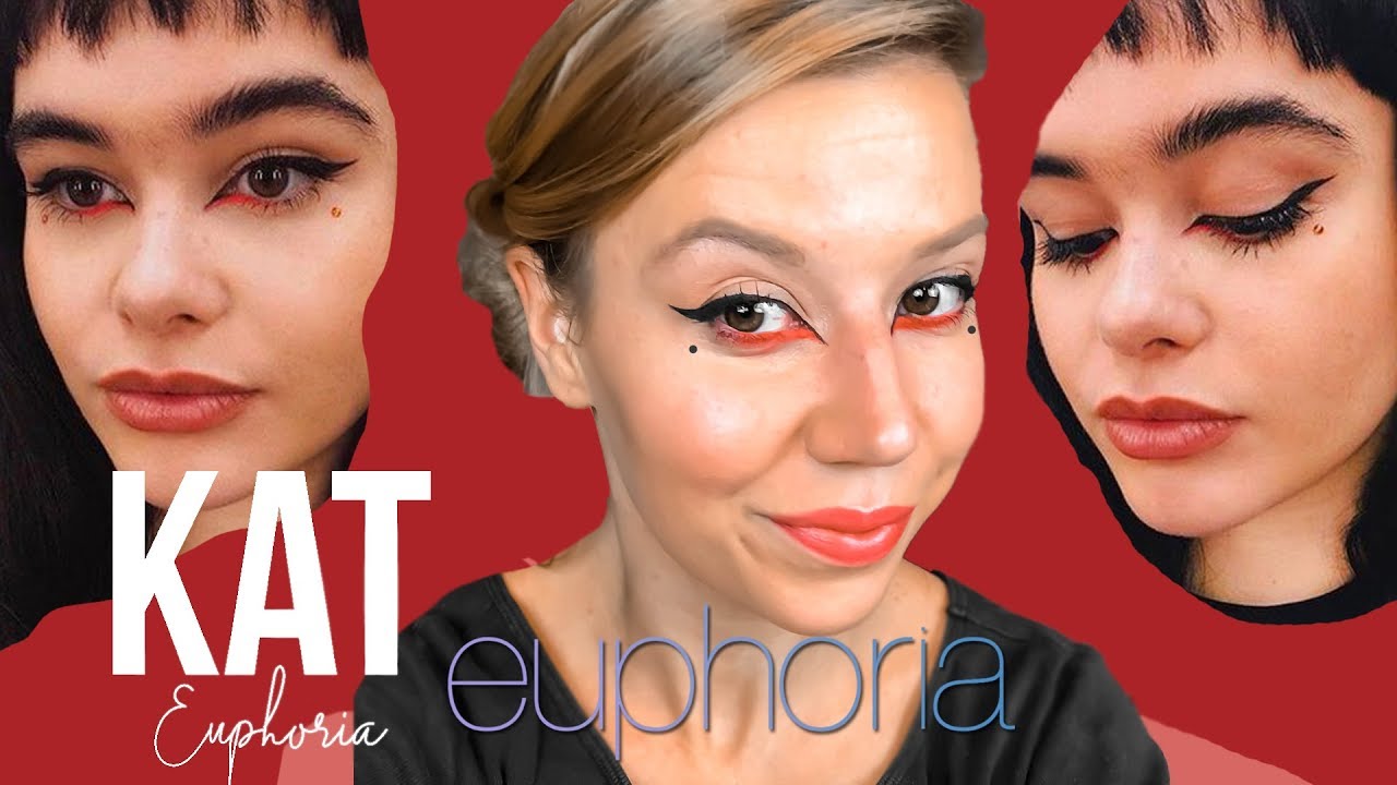 'Euphoria' Inspired Makeup ️ KAT ️ Look Easy Euphoria Makeup Tutorial YouTube
