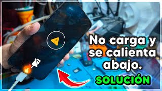 Mi telefono no carga y se calienta en la parte de abajo SOLUCIÓN 🛠️