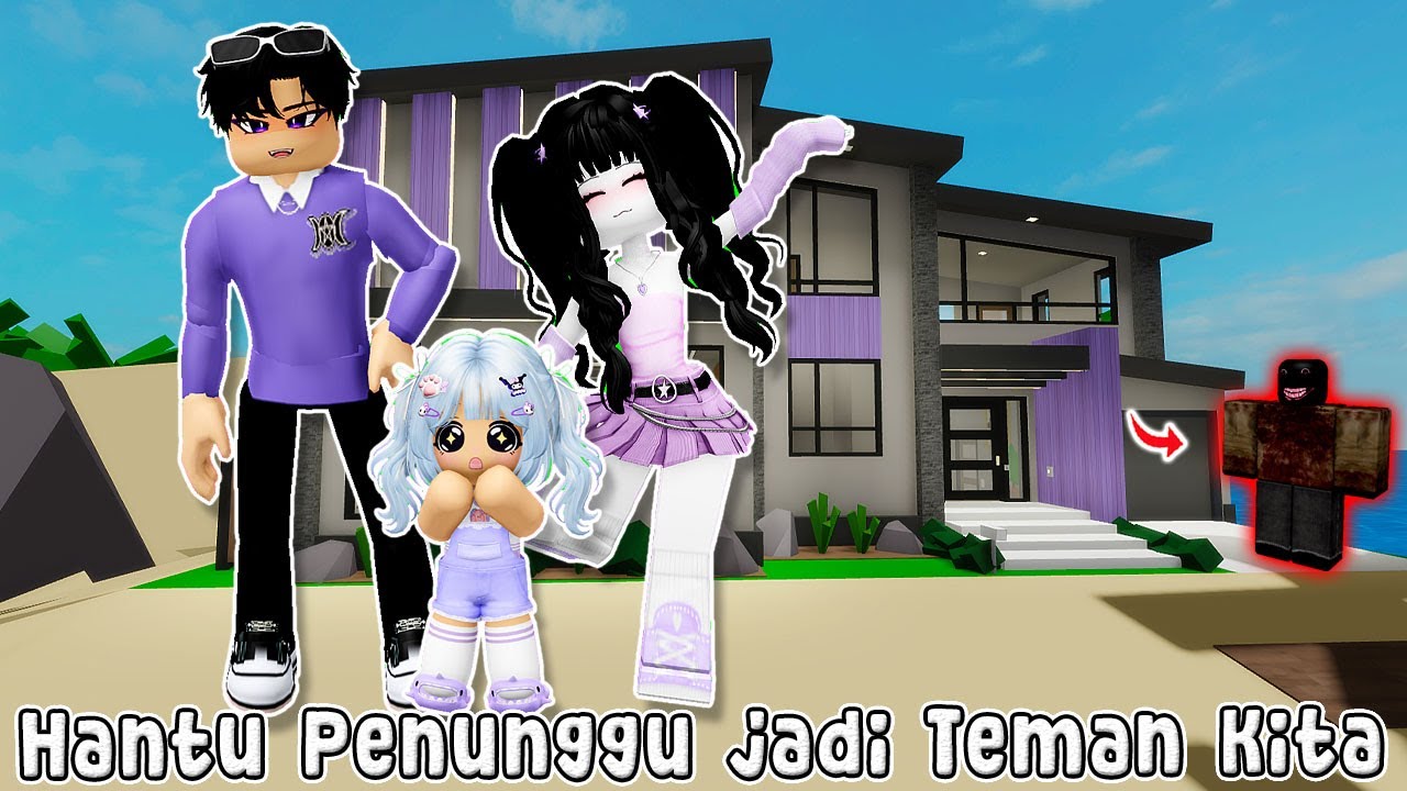 TINGGAL SERUMAH SAMA HANTU PENUNGGU PULAU | brookhaven rp