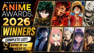 [ 2026 CRUNCHYROLL ] Anime Awards Winners Are INSANE 😭 Part 1 screenshot 4