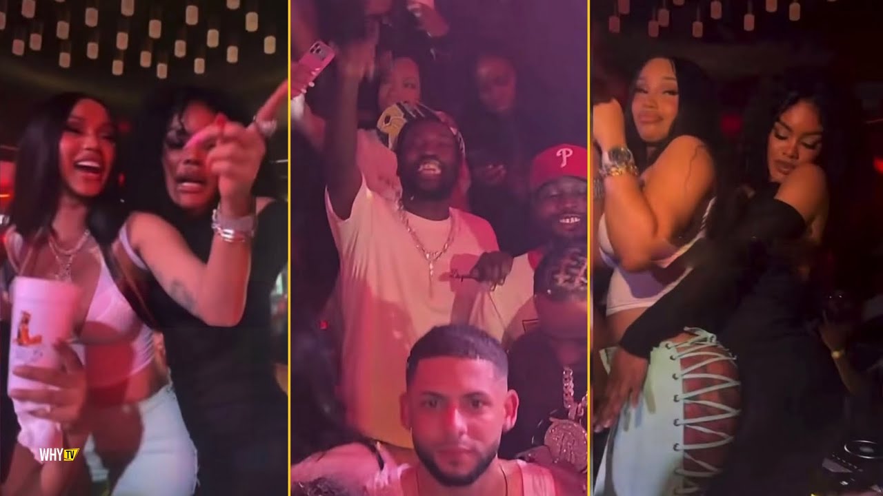 😳🔥 Cardi B GOES WILD With Meek Mill & Teyana Taylor in NYC 👀💥 Then Her Hair Goes Missing After the Party 🚨