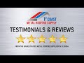 Customer testimonial  1st coast metal roofing supply