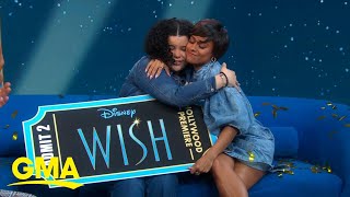Ariana DeBose talks new movie 'Wish' and surprises superfan l GMA