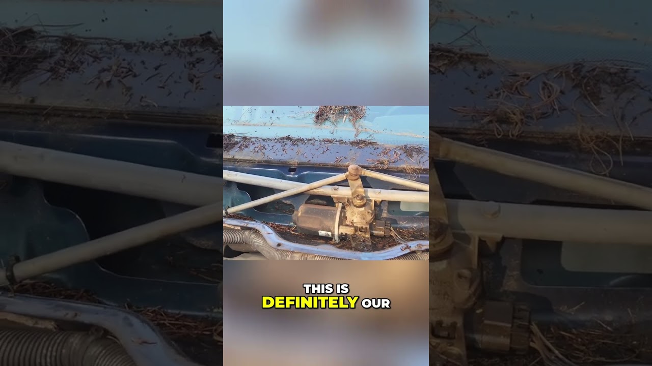 Fix Broken Wiper Linkage FAST! DIY Car Repair Guide #shorts