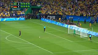 Brazil vs Germany 2016 Olympic penalty shootout