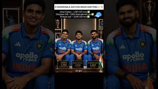 Milestones glore in lakhnow💀🔥🥶#cricket #subhmangill #ishankishan #shreyasiyer #trending