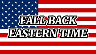 Moment when Daylight Savings Time ends on the East Coast of the U.S. (2025)