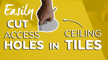 Easily Cut Access Holes in Ceiling Tiles | Armstrong Ceiling Solutions