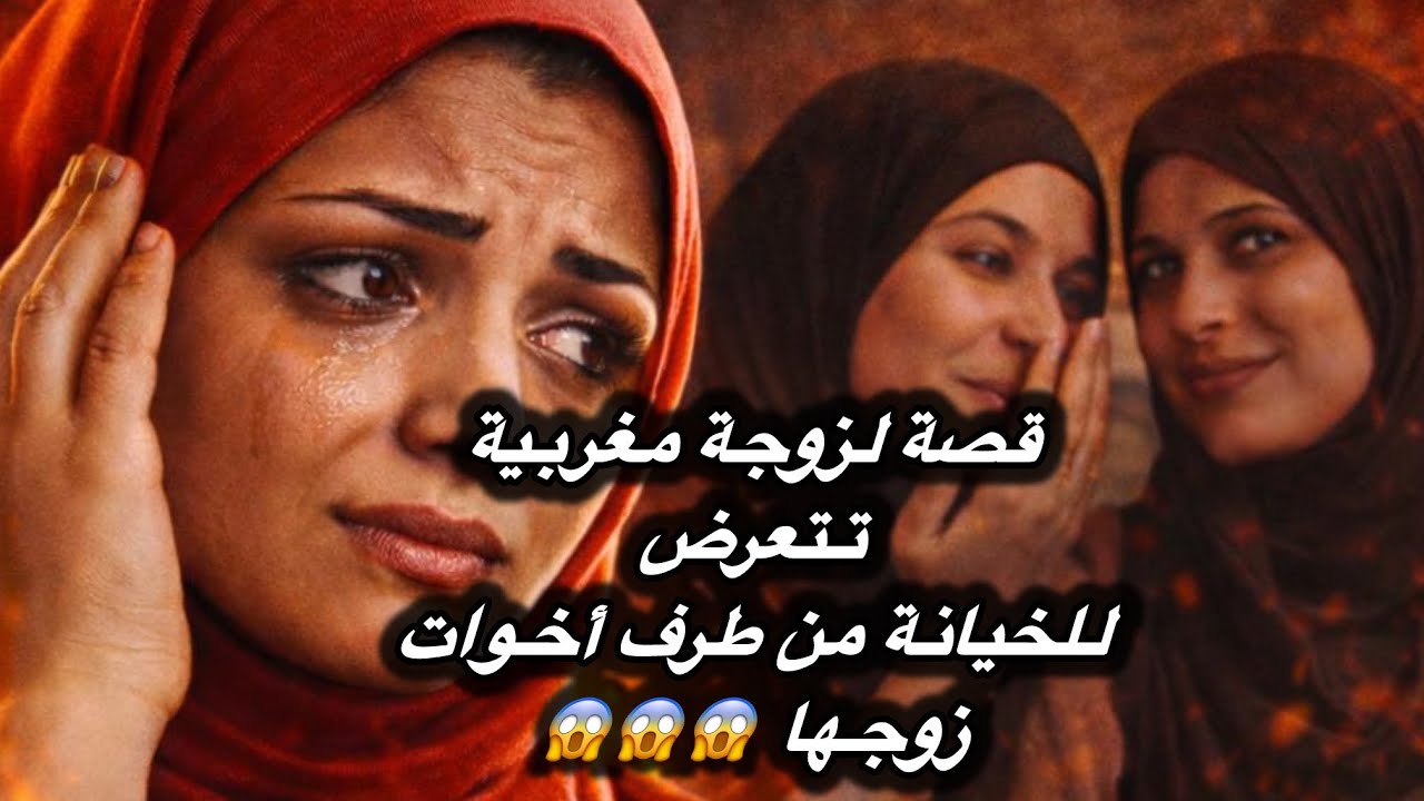 قصة لزوجة مغربية تتعرض للخيانة من طرف أخوات زوجها 😱😱😱