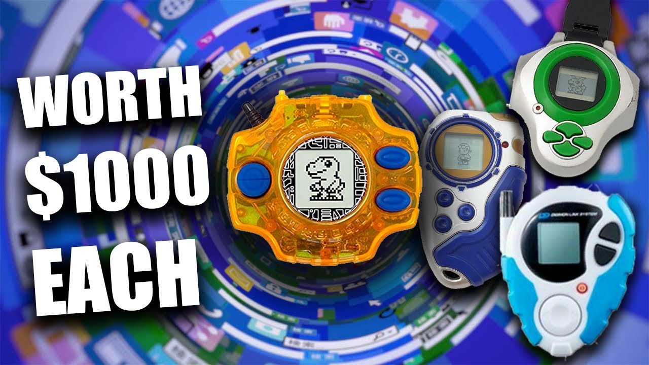 Old Digimon Toys Are Now Worth A Fortune - YouTube