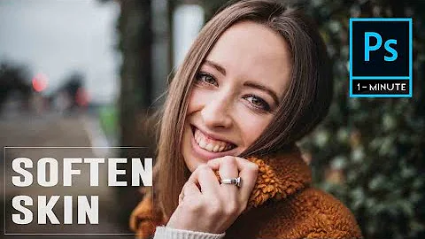 Skin Softening with Beautiful Texture | 1-Minute Photoshop