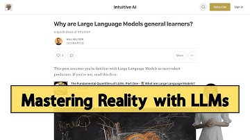 Why LLMs are Powerful General Learners Explained