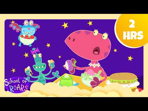 👻 The BIG Boo Lesson & Monster Time Capsule! | School of Roars | Cartoons for Kids