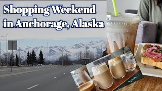 Flying Fairbanks to Anchorage | Spring Shopping 2024 | Alaskan Bears Vlogs