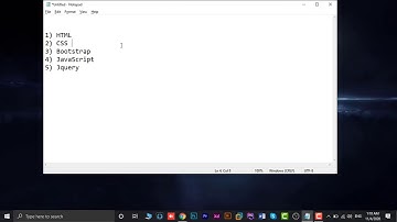 Demo video for Website development HTML,CSS,JavaScript,JQuery,Bootstrap