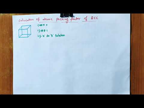 Calculation of atomic