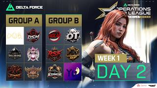 🔴 [LIVE] การแข่งขัน Operations (Mobile): Delta Force Mobile Operation Star League WEEK 1 DAY 2 screenshot 5