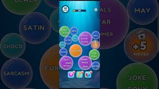 Bubble Word Jam Level 12 Solution Walkthrough