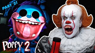 PENNYWISE PLAYS POPPY PLAYTIME CHAPTER 2! (PART 2) | Prince De Guzman Transformations