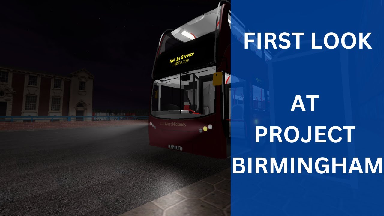 Project Birmingham Rp Roblox | First Look At | Project Birmingham - YouTube