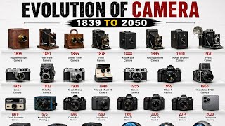 Evolution of Camera (1839–2050) 📸 From First Camera to Future AI Tech