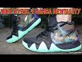 kyrie 4 mamba mentality on feet