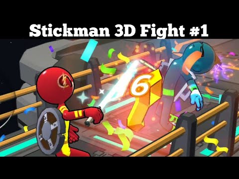Stickman 3D Fight Star Sky War (AND/iOS) Gameplay Walkthrough #1