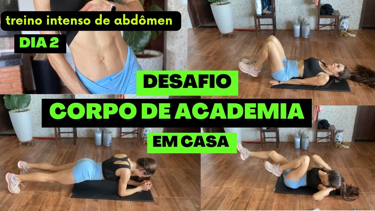 Treino pra DEFINIR o ABDÔMEN em casa! 