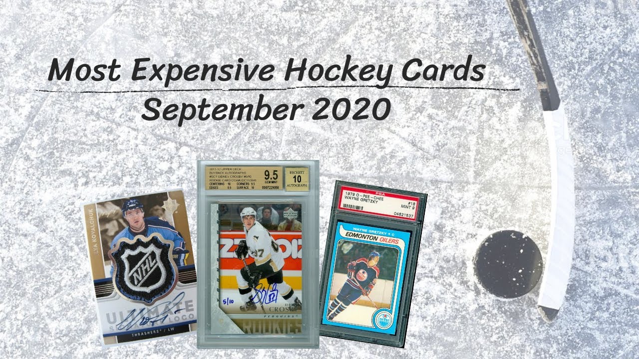 Top 14 Most Expensive Hockey Cards Sold on eBay in September 2020