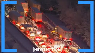 How hundreds got stuck in traffic for 12+ hours on a snowed-in Virginia road | Rush Hour Profile