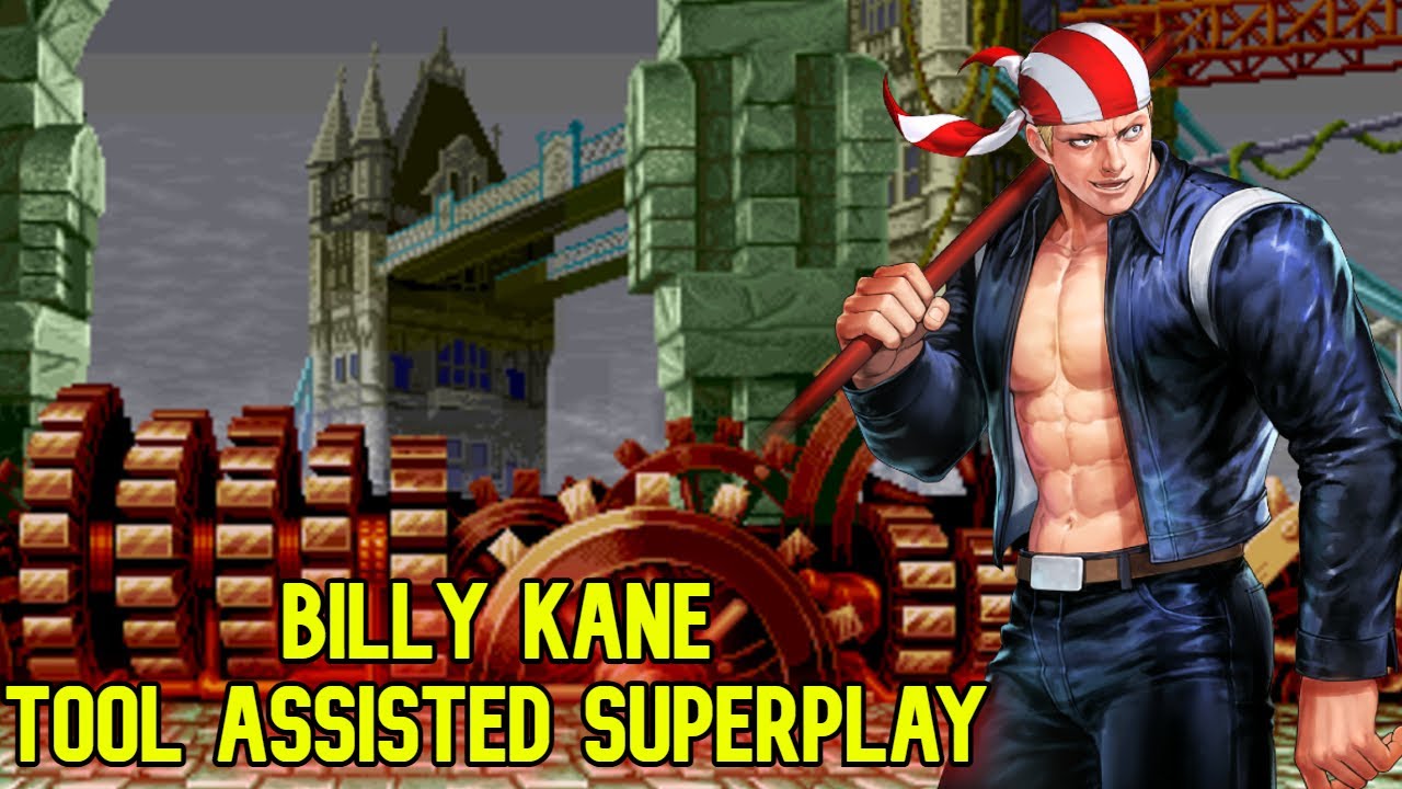 Fatal Fury Special TAS - Billy Kane Gameplay (Neo Geo)