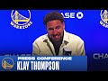 "18 shots in 20 min, nothing has really changed" - Klay Thompson's Post Game Press Conference - NBA