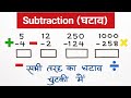 How to Subtract | Subtraction | learn subtraction Maths