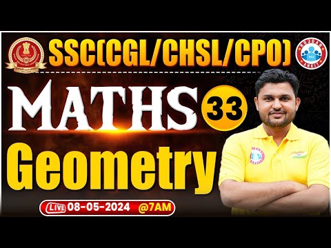 SSC CPO 2024, SSC CGL Maths Class, SSC CPO Maths Geometry Class, SSC CHSL Maths Class By Rahul Sir