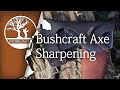 Bushcraft Axe Work: Sharpening