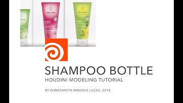Procedural Modeling of a Shampoo Tube – Houdini Tutorial