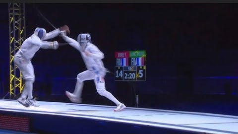 Highlights Yannick BOREL 🇫🇷 v Nelson LOPEZ POURTIER 🇫🇷 | Gold Medal Match | Cairo Epee GP 2022