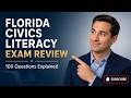 Florida Civic Literacy Exam | Declaration of Independence Study Guide #fcleexam #civic