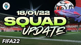 FIFA 22 SQUAD UPDATE (18/01/22)