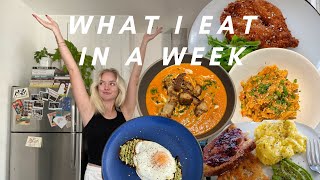 what i eat in a few days *realistic*  | vlog