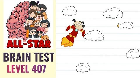 Brain Test All Star Level 407 | The dog must fly safely | Walkthrough