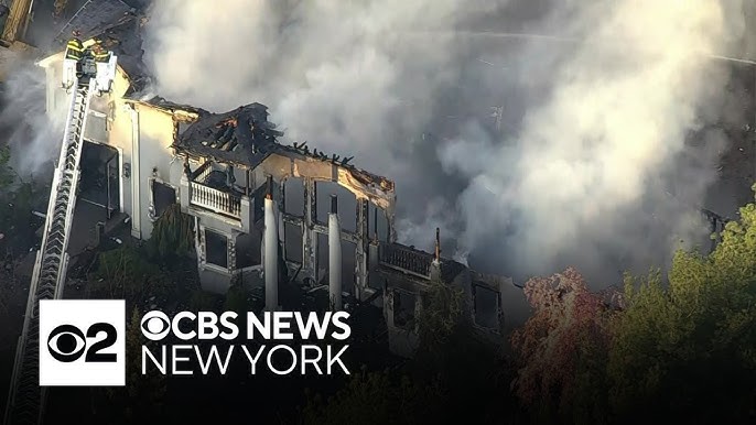 Fire Rips Through Large Home In Rockland County New York