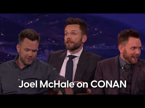 Joel McHale on CONAN - A Compilation