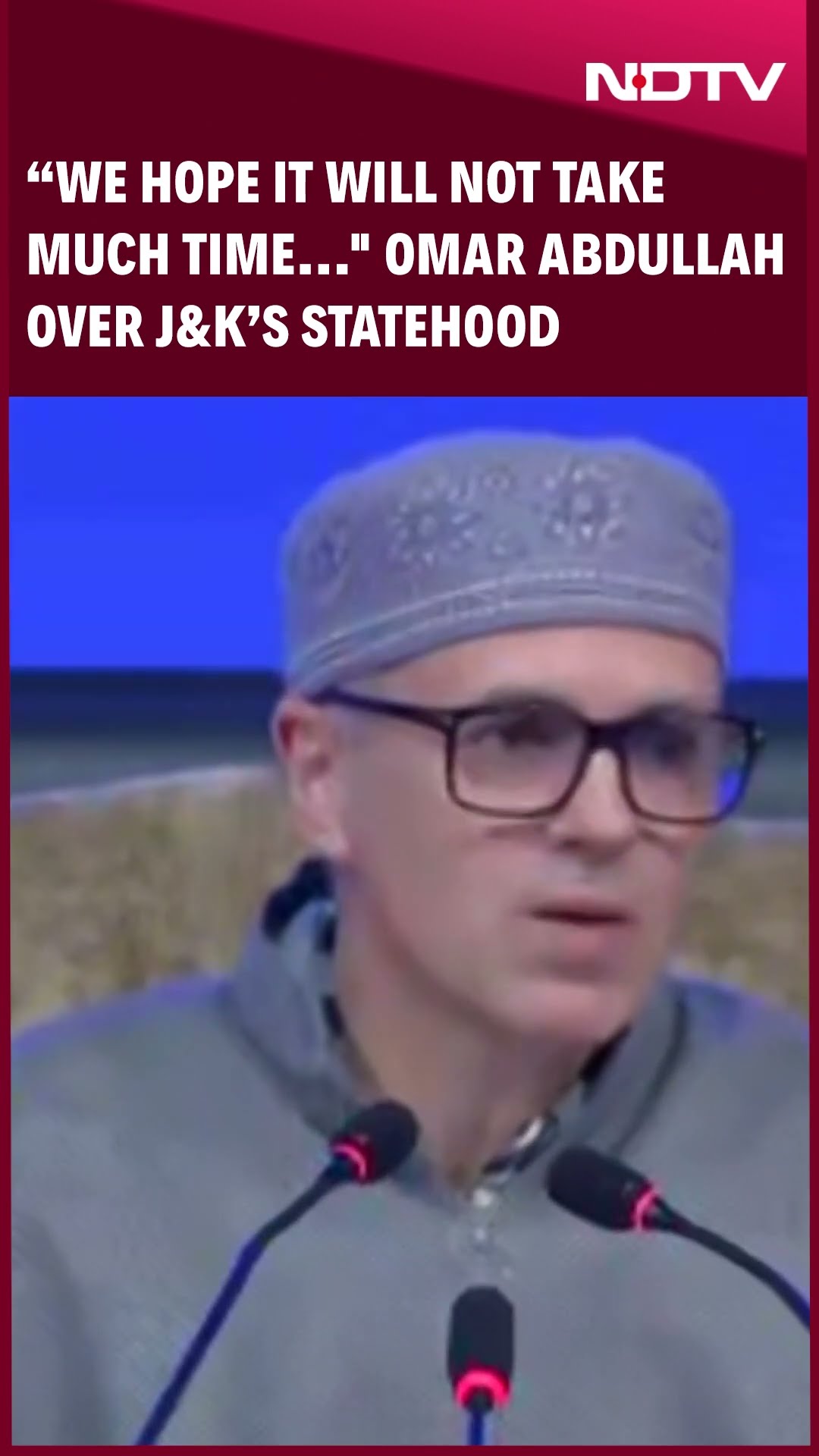 Omar Abdullah Urges BJP To Fulfill Promise Of Restoring Statehood To J\u0026K