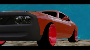 Blender 2.8 "Dodge Challenger" Model | 3D Animation