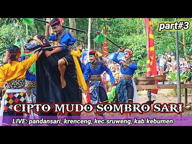 part#3 😈 kuda lumping CIPTO MUDO SOMBRO SARI ❗ LIVE:Pandansari, krenceng, kec.sruweng,kebumen class=