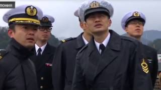 Японские офицеры были в шоке от того что увидели на нашем военном корабле.